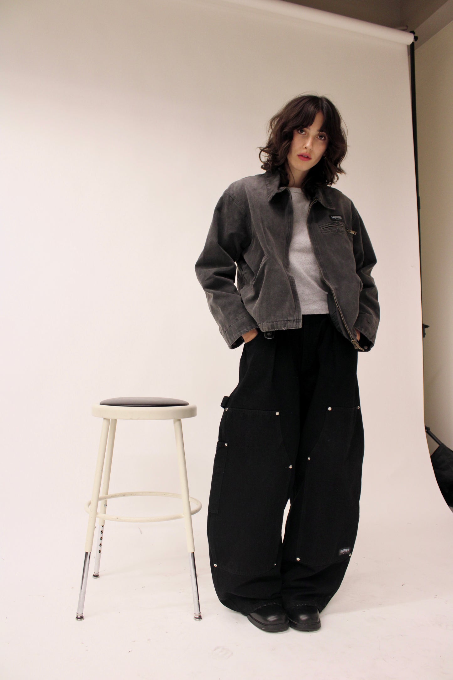 Oversized Carpenter “Over-Worked” Denim