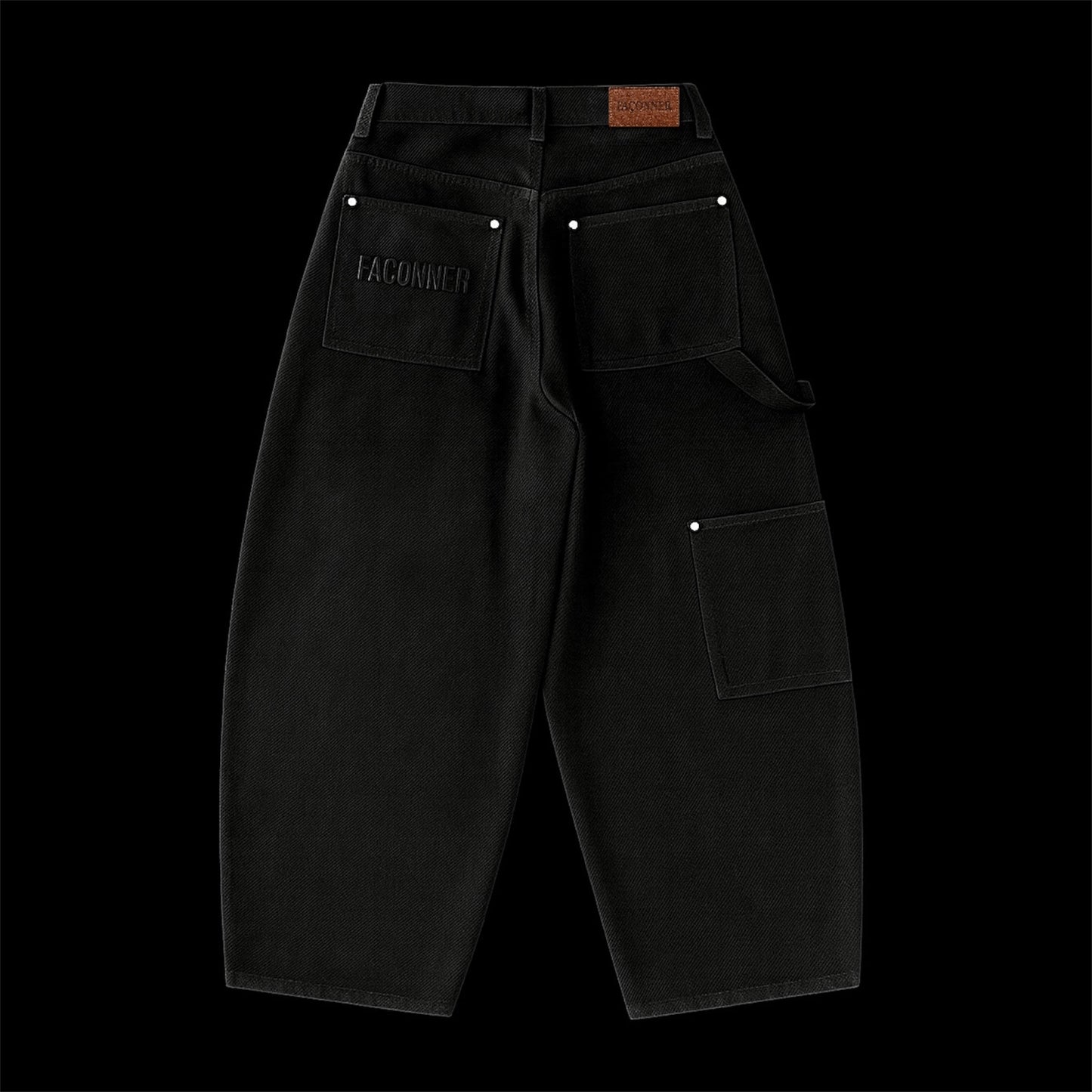 Oversized Carpenter “Over-Worked” Denim